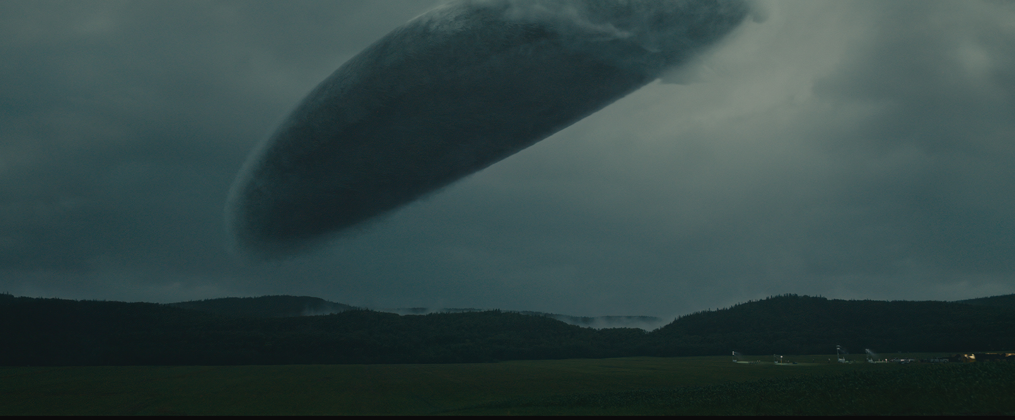 The alien ship in Arrival