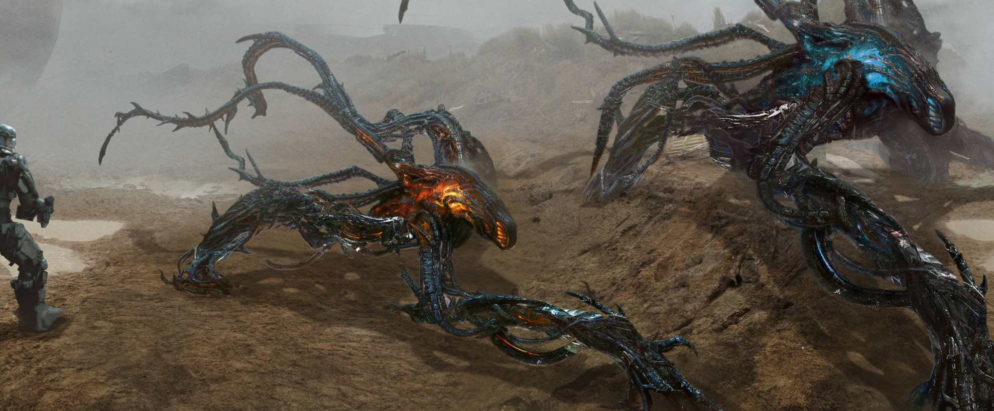 Concept Art of the aliens from Edge of Tomorrow