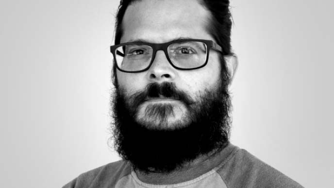 B&W headshot of Jeremy Robert