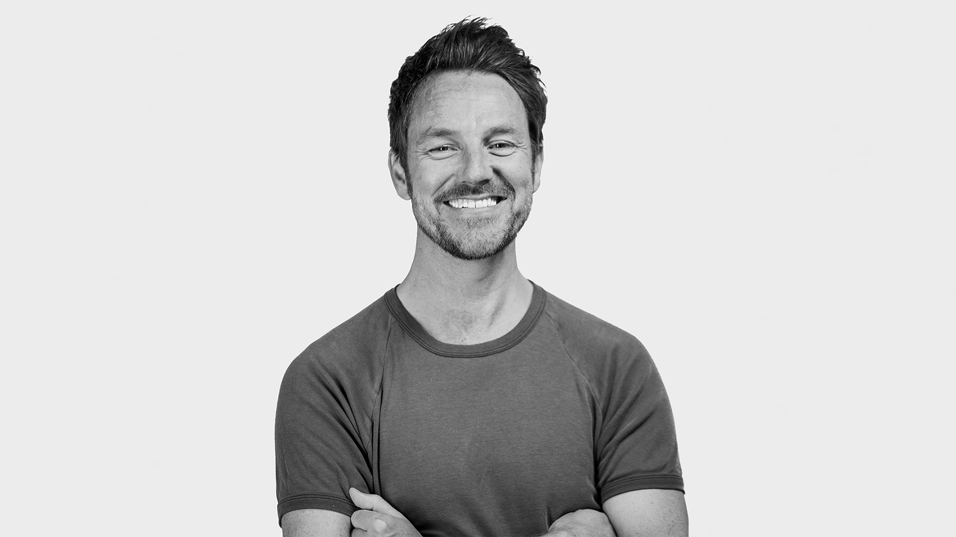 Black and white headshot of Executive Creative Director Benjamin Walsh