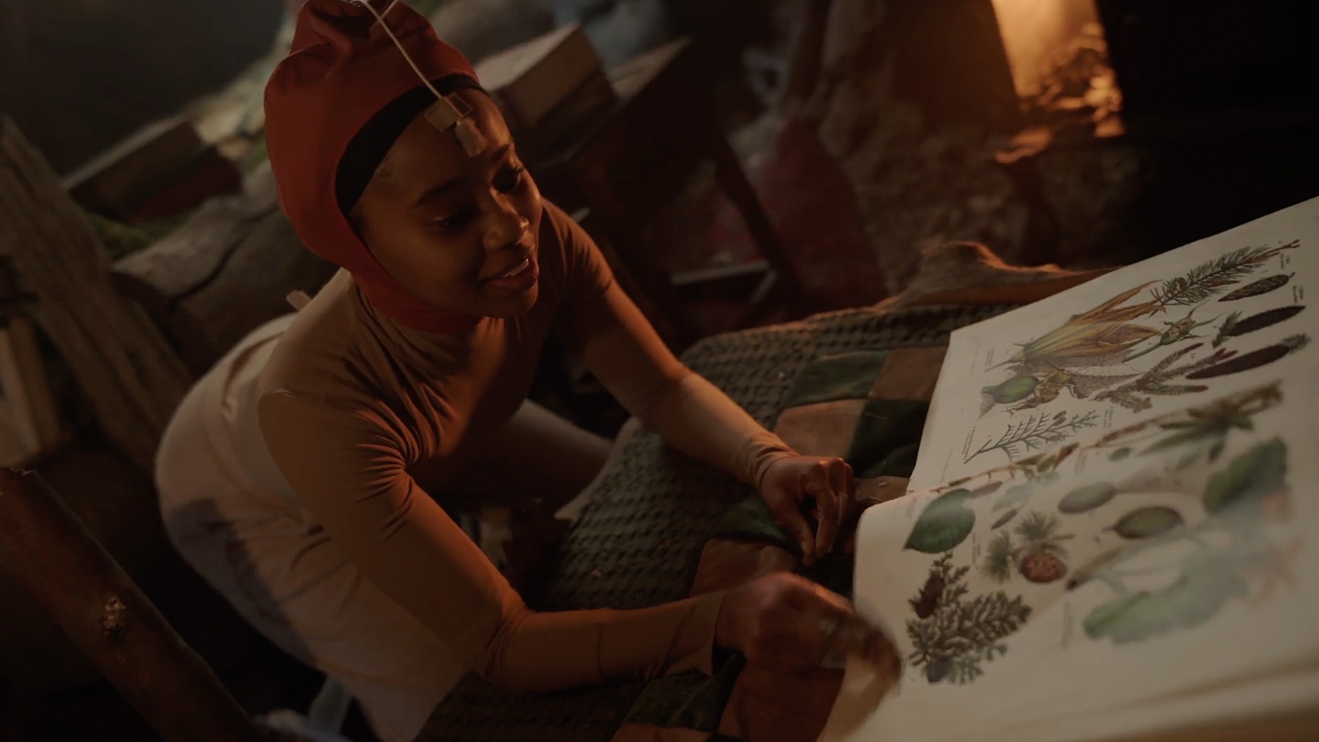 N'Kone Mametja providing on-set physical reference for Chopper