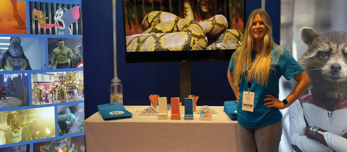 A recruitment stand
