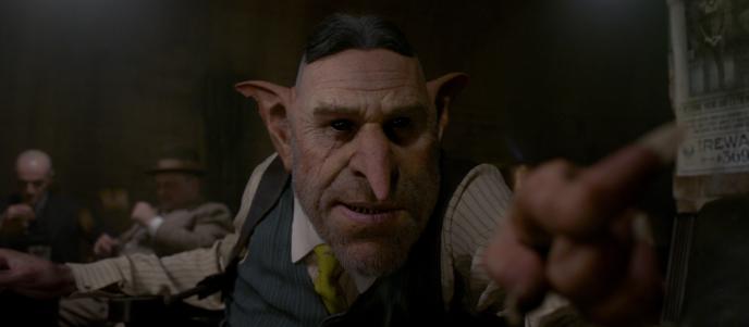 the goblin gnarlak pointing his finger looking straight ahead