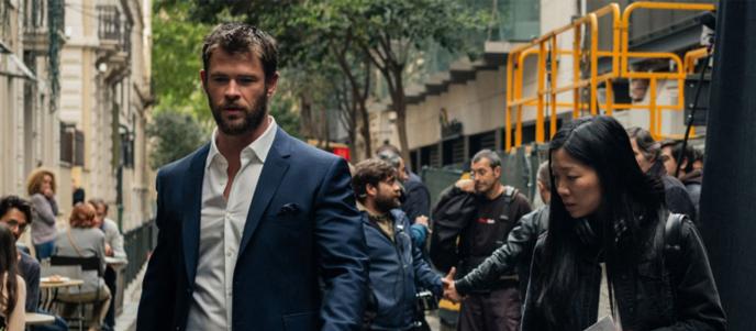 Framestore Pictures director Anh Vu on set with Chris Hemsworth