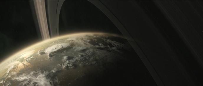 An alien planet