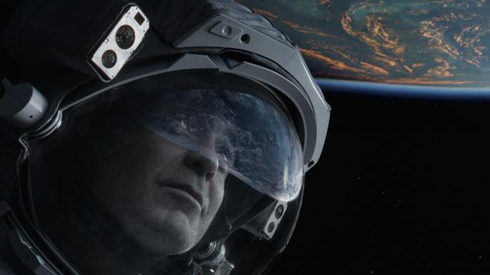 George Clooney in Gravity