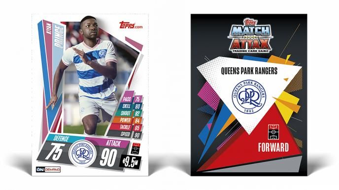 two promo creatives that include body shot of kiyan prince and queens park rangers text