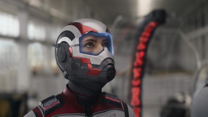 scarlett johansson as black widow wearing a full body suit and helmet