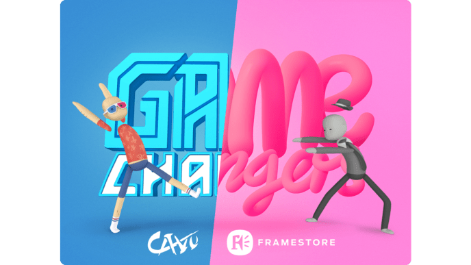 game changers cavu and framestore collaboration poster
