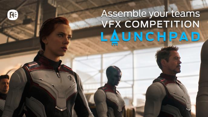 avengers launchpad competition poster