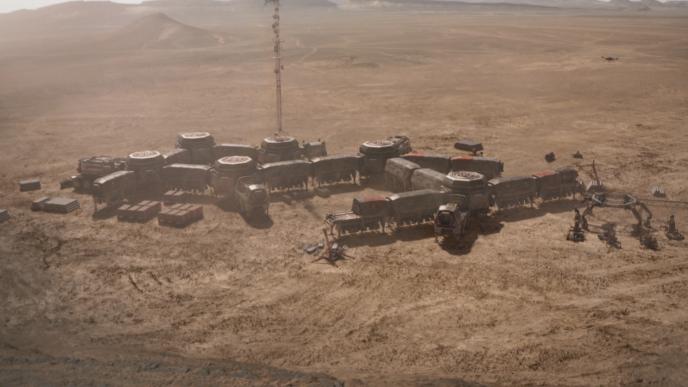 a station on planet mars