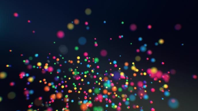 colourful bubbles