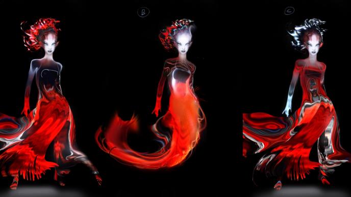 concept art of ready player one avatar artemis