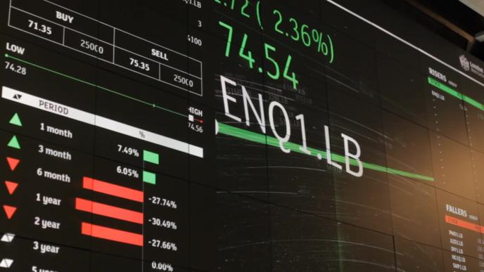 the stock exchange