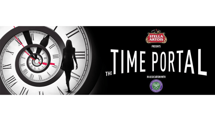 stella artois branded time portal poster