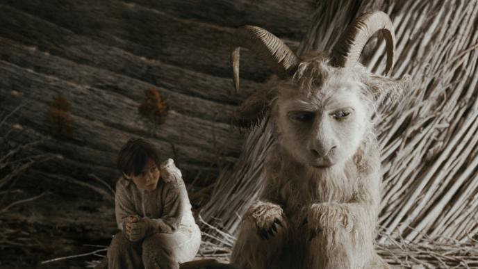 max and cg animated photorealistic monster character alexander sitting together