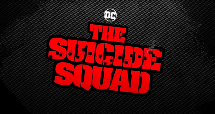 the suicide squad text logo