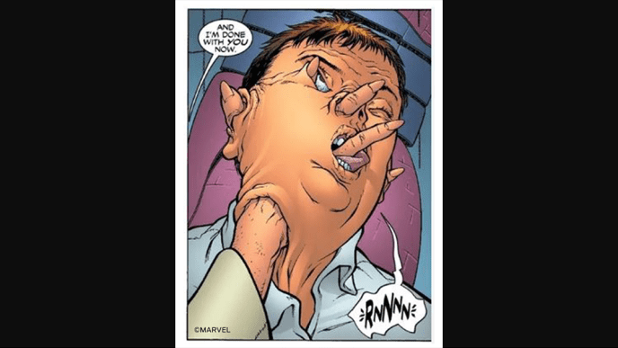Paradox Shot Comic Book Reference