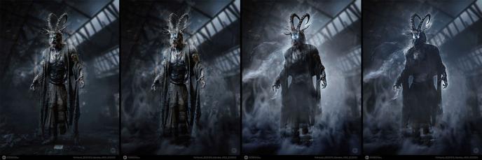 Garraka concept art produced for Ghostbusters: Frozen Empire by Framestore's Art Department