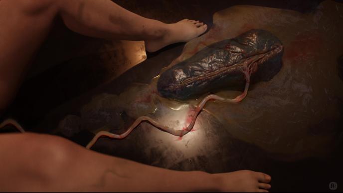 Concept of Xenosack in Alien: Romulus