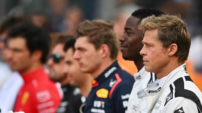 Brad Pitt in F1