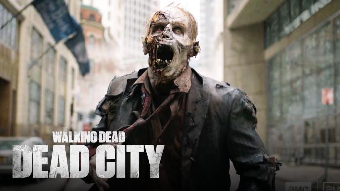 A zombie from The Walking Dead: Dead City season 2