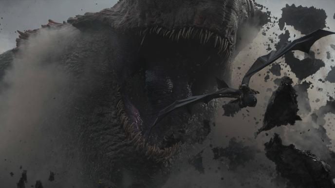 How to Train Your Dragon still of CGI dragon