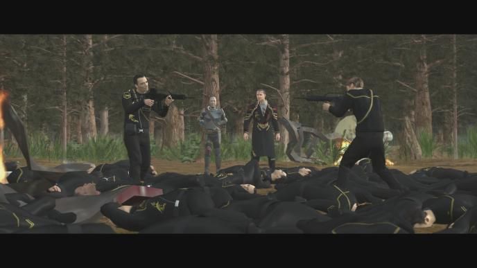 Foundation S3 Previs shot of the Kalgan Attack