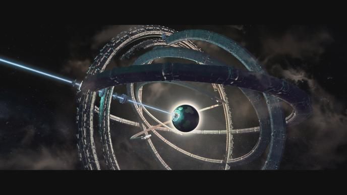 Foundation S3 previs of out of space sequence