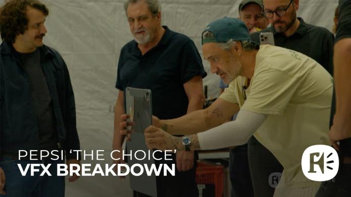 Pepsi The Choice BTS - Taika Waititi using FarSight