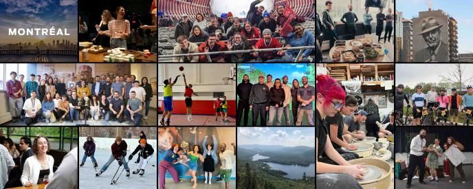 Framestore's Montreal studio collage