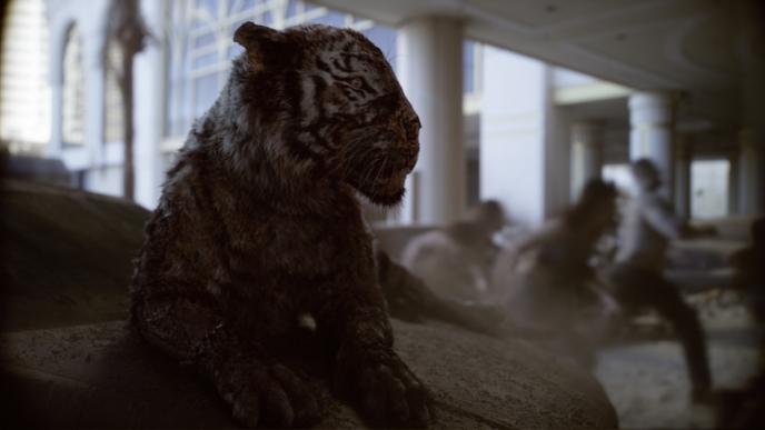 Valentine, the undead tiger