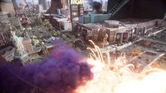 Las Vegas CG Environment - After