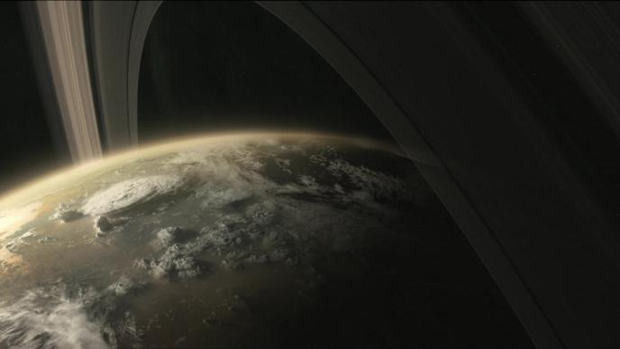 An alien planet