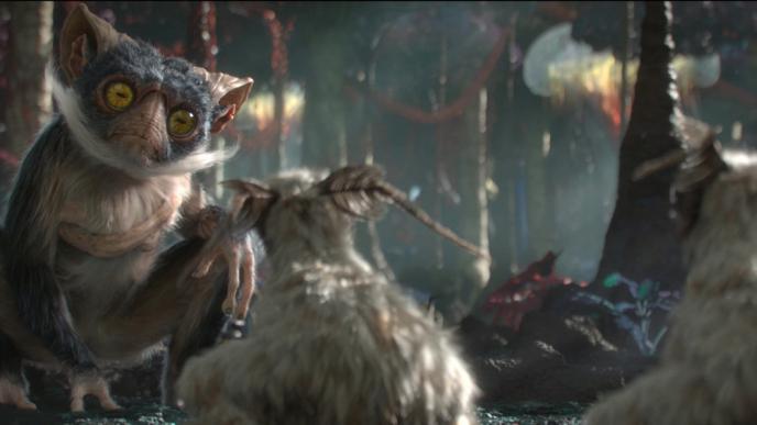 a creature in Netflix's Alien Worlds series
