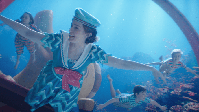 Under the sea in Mary Poppins Returns