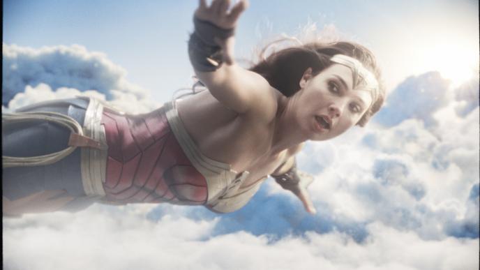 Final shot of Gal Gadot as Wonder Woman
