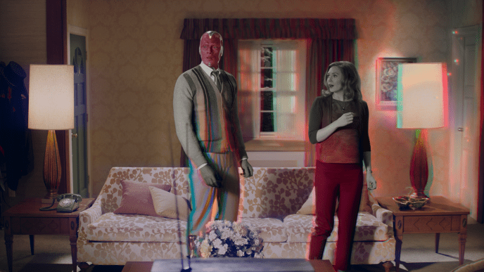 Wanda and Vision in WandaVision