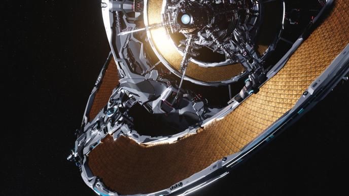 image of a satellite