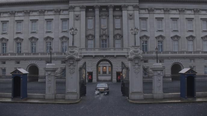 Buckingham Palace in The Crown