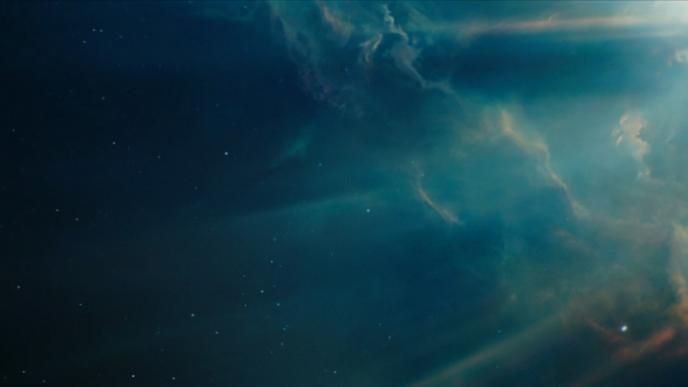 cg animated gaseous nebula