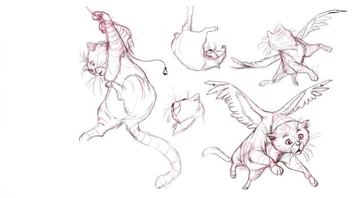 Concept Sketches for Mog