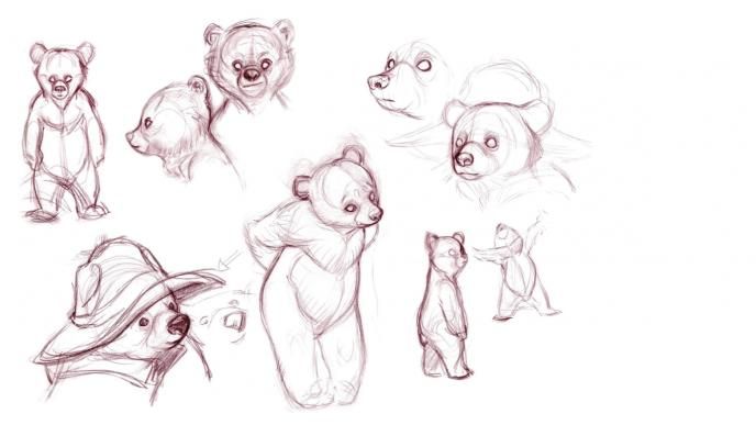 Concept sketches for Paddington
