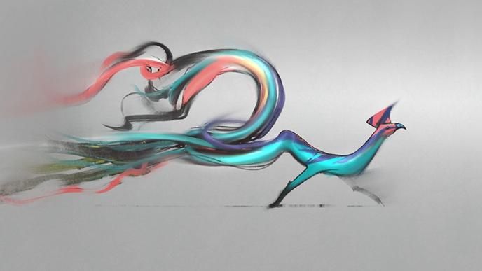 Concept art for an Ocammy