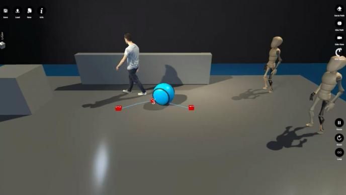 animation process motion capture tracking