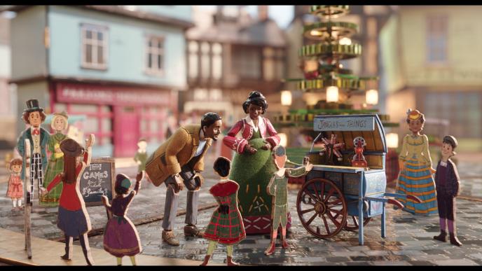 scene from the jingle jangle animation film