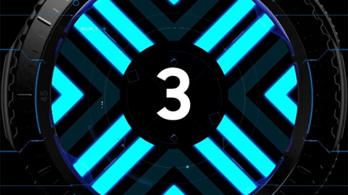 close up of a samsung gear s3 watch