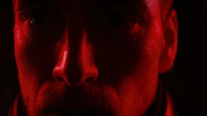 close up of a face