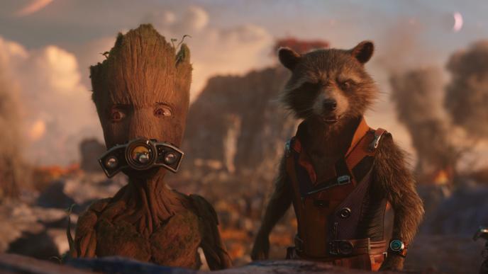 Groot and Rocket
