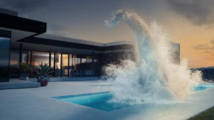 Poseidon Emerging from his Lair